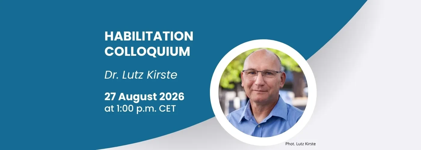 Kolokwium habilitacyjne dr. Lutza Kirste