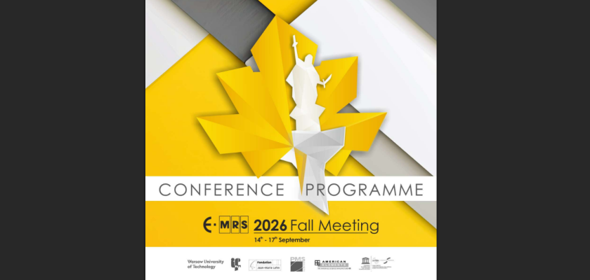 Rozpoczęła się konferencja E-MRS Fall Meeting 2026
